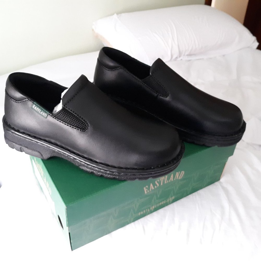 Eastland - Newport -Black - 7-1/2 Wide